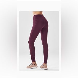 Cashel Foldover PureLuxe Legging from Fabletics, Size M